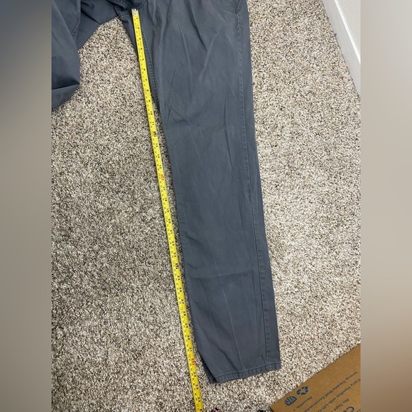 Bonobos Gray Neutral Chino Cotton Pants Men’s 34 x 36 - Picture 5 of 14
